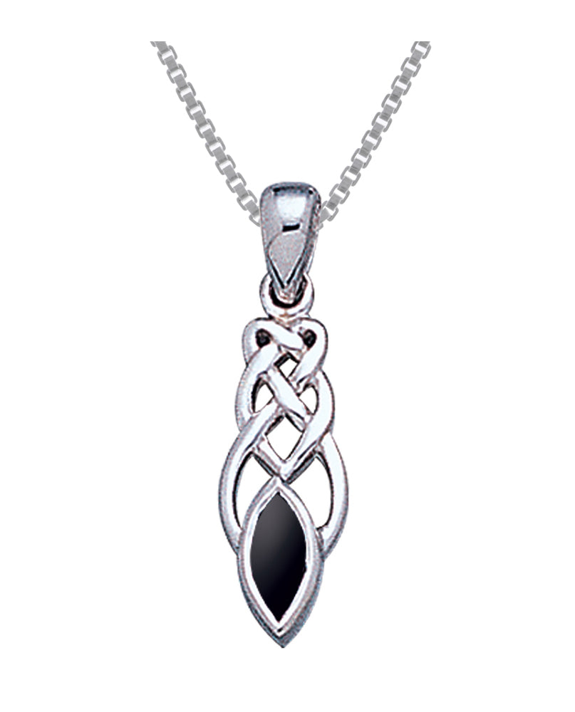 Suplight 925 Stelring Silver Celtic Knot Necklace, Triquetra Heart Necklace  Irish Jewelry for Women Girls - Walmart.com